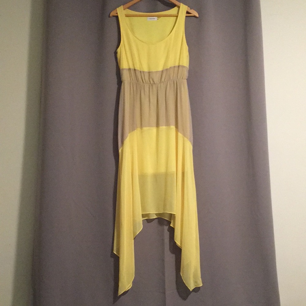 Calvin Klein Colorblock cocktail dress